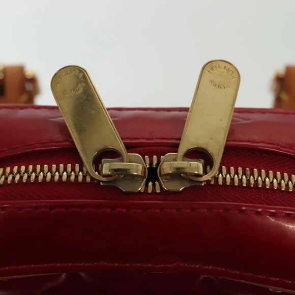 LOUIS VUITTON Monogram Vernis Summit Drive Bag Pomme D'amour - Picture 9 of 16